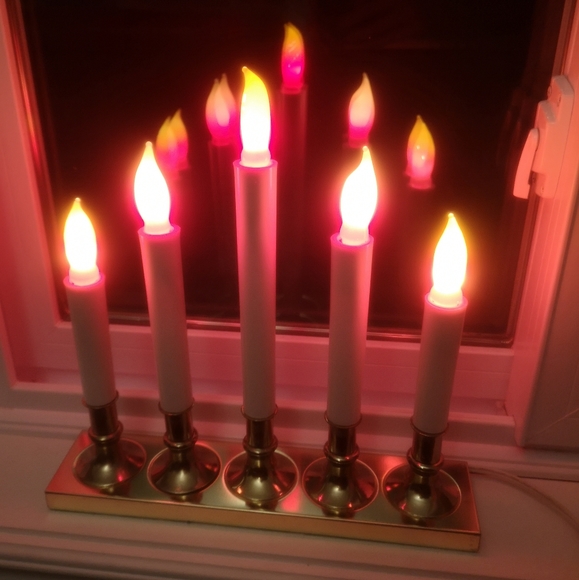 Vintage Christmas Candle light - Picture 1 of 7
